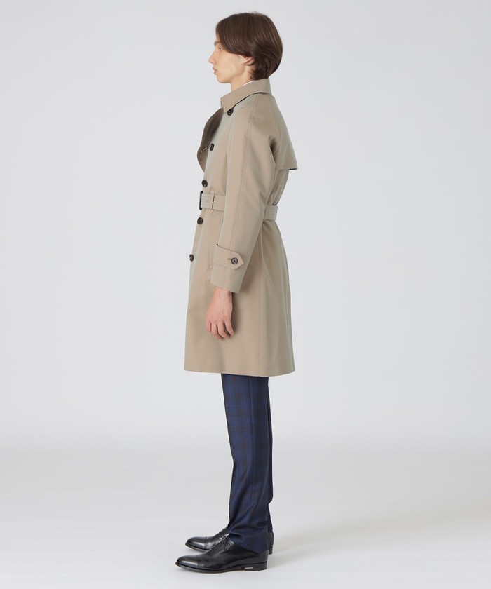 送料無料 テクノギャバジン トレンチコート 定番】VENTILE（R） ギャバジン トレンチ コート