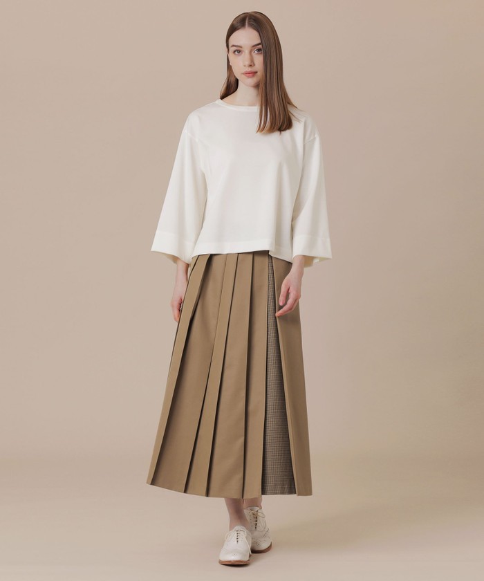 Precious掲載】ハイブリッドギャバジンスカート(506543285)｜阪急