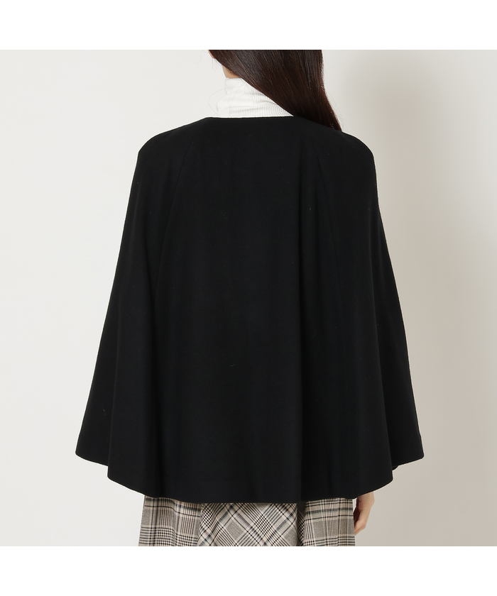 TIARA wool 100%ポンチョコート ローズティアラ RoseTiara ポンチョコート(506836442)｜阪急百貨店公式