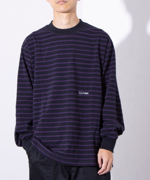 GLOSTER(GLOSTER)/【L.L.Bean/エルエルビーン】Union L/S Stripe Tee ボーダーTロンT 刺繍/img22