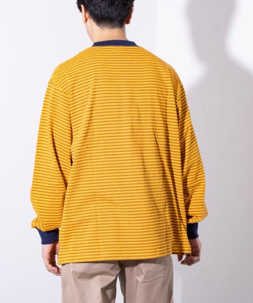 GLOSTER(GLOSTER)/【L.L.Bean/エルエルビーン】Union L/S Stripe Tee ボーダーTロンT 刺繍/img25