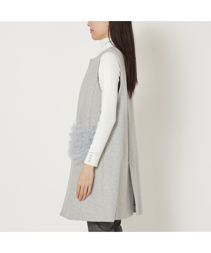 ローズティアラ　フリルチュールジレ フリルチュールジレ（51006403） | Rose Tiara (Women