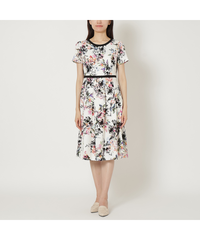 ローズティアラ RoseTiara フロッキーフラワーワンピース(506838101