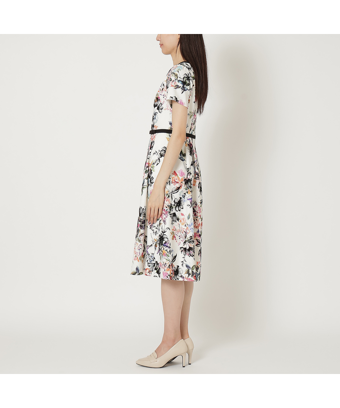 ローズティアラ RoseTiara フロッキーフラワーワンピース(506838101 ローズティアラ RoseTiara フロッキーフラワーワンピース(506838101