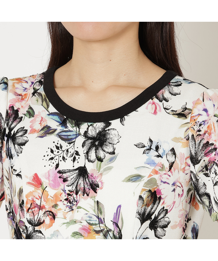 ローズティアラ RoseTiara フロッキーフラワーワンピース(506838101