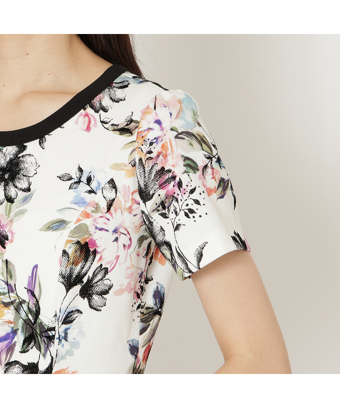 ローズティアラ RoseTiara フロッキーフラワーワンピース(506838101