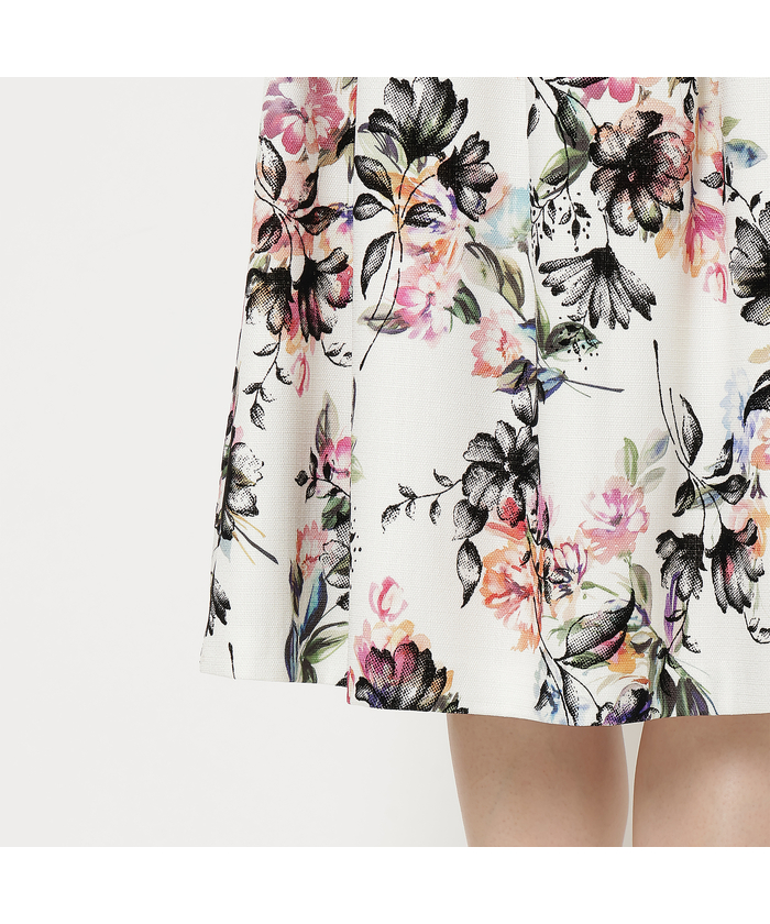 ローズティアラ RoseTiara フロッキーフラワーワンピース(506838101