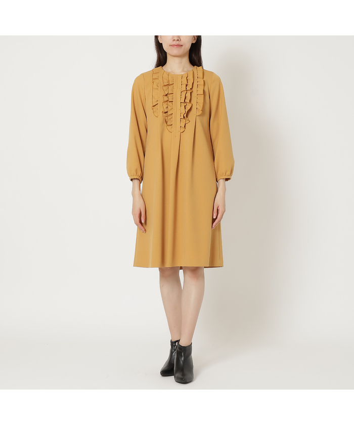 ローズティアラ RoseTiara フリルサックワンピース(506865424)｜阪急