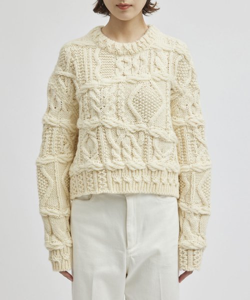 ROPE'(ロペ)/【COOHEM】CRAZY ARAN PULLOVER【一部WEB限定カラー】/img11