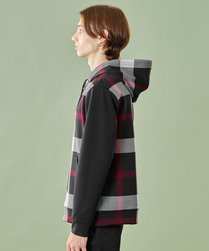 WEB限定】パネルチェックパーカー(506648522)｜HANKYU MEN'S / 阪急メンズ