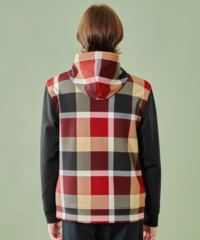 WEB限定】パネルチェックパーカー(506648522)｜HANKYU MEN'S / 阪急メンズ