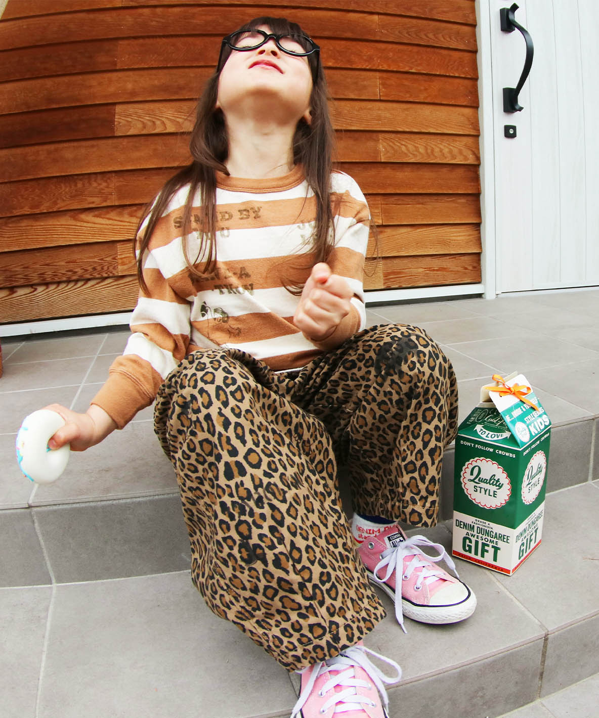 デニムダンガリー DENIM DUNGAREE WideStripedLOOKT(506391405