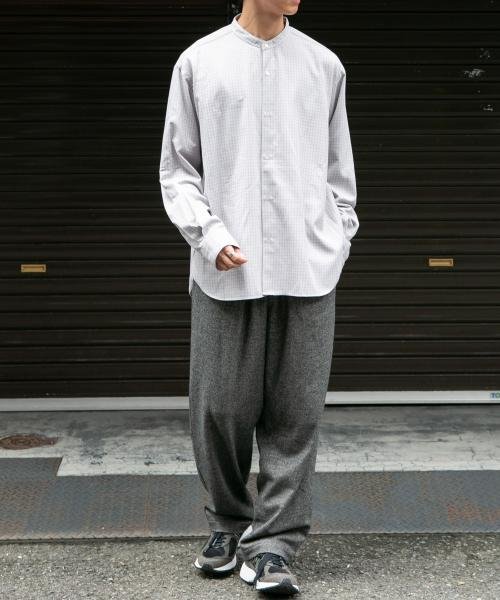 URBAN RESEARCH DOORS(アーバンリサーチドアーズ)/FORK&SPOON　TRWバンドカラーシャツ/img06