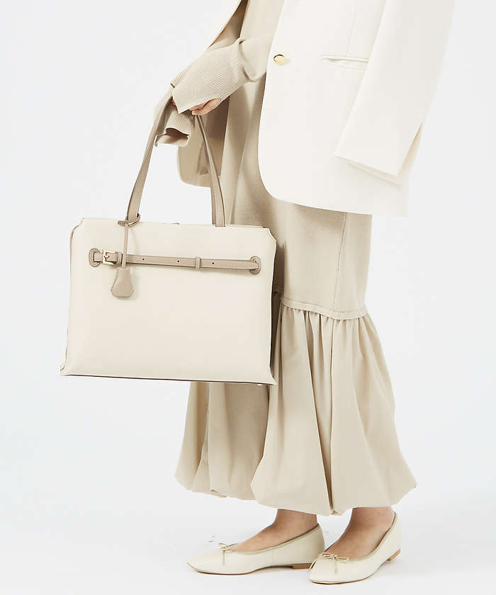 BAILA掲載】Squlay/ベルテッドセパレートトートL(505876438)｜阪急