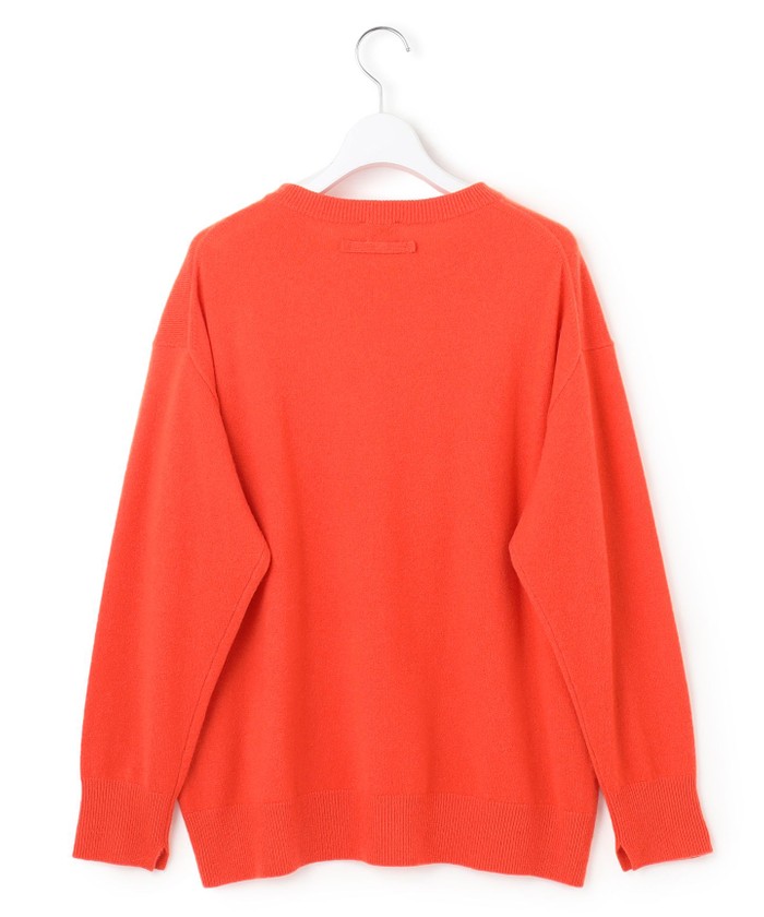 Oggi2月号掲載/洗える】ピュアカシミヤ クルーネック ニット(506875078