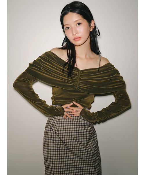 LILY BROWN Lingerie】カップインオフショルダーボディ(506877527