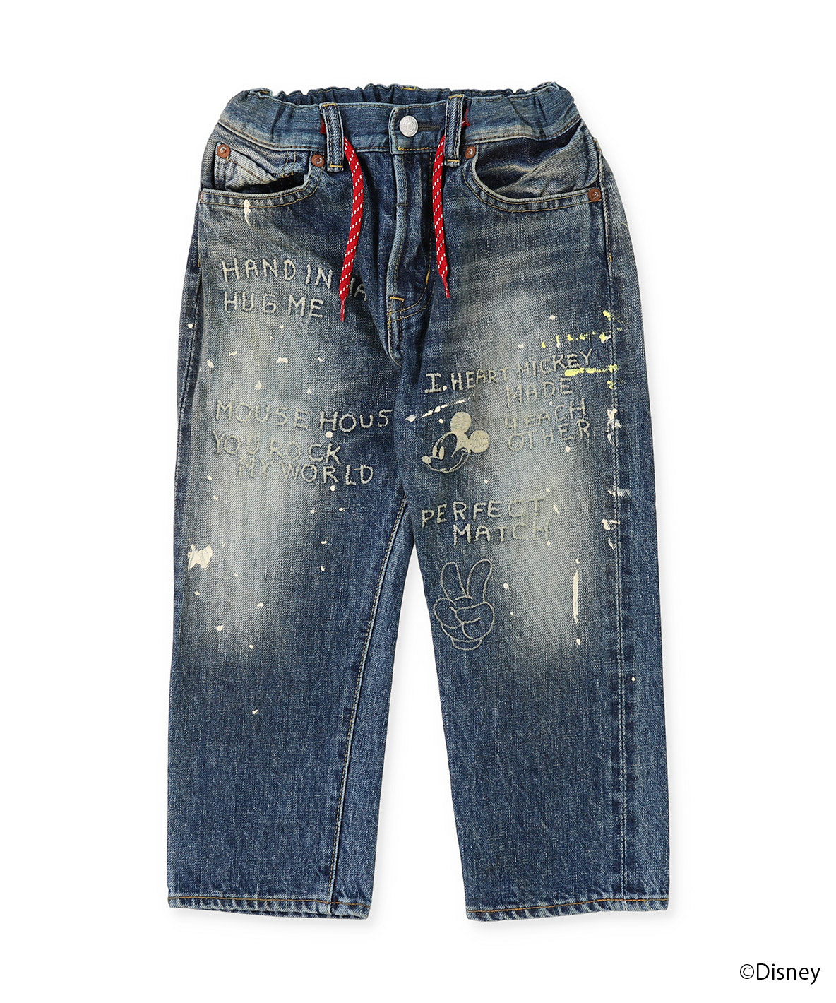 デニムダンガリー DENIM DUNGAREE MICKEY12ozHOMEMA(506391592