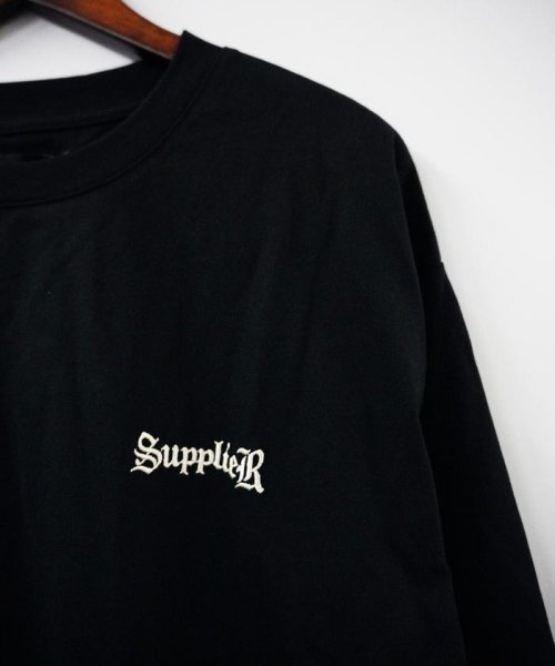 LHP(エルエイチピー)/SUPPLIER/CROSS L/S TEE － BLACK/img12