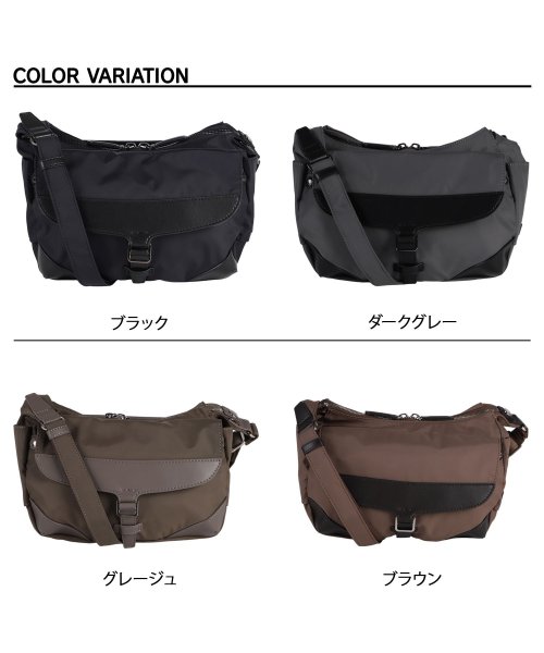 Y’SACCS(Y’SACCS)/イザック Y'SACCS イザック Y’SACCS バッグ ショルダーバッグ レディース 斜め掛け SHOULDER BAG ブラック ダーク グレー グレージ/img19