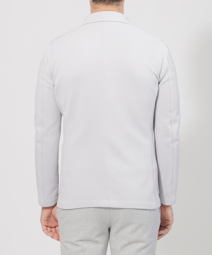 ポリエステルニットダブルジャケット(506817274)｜HANKYU MEN'S / 阪急