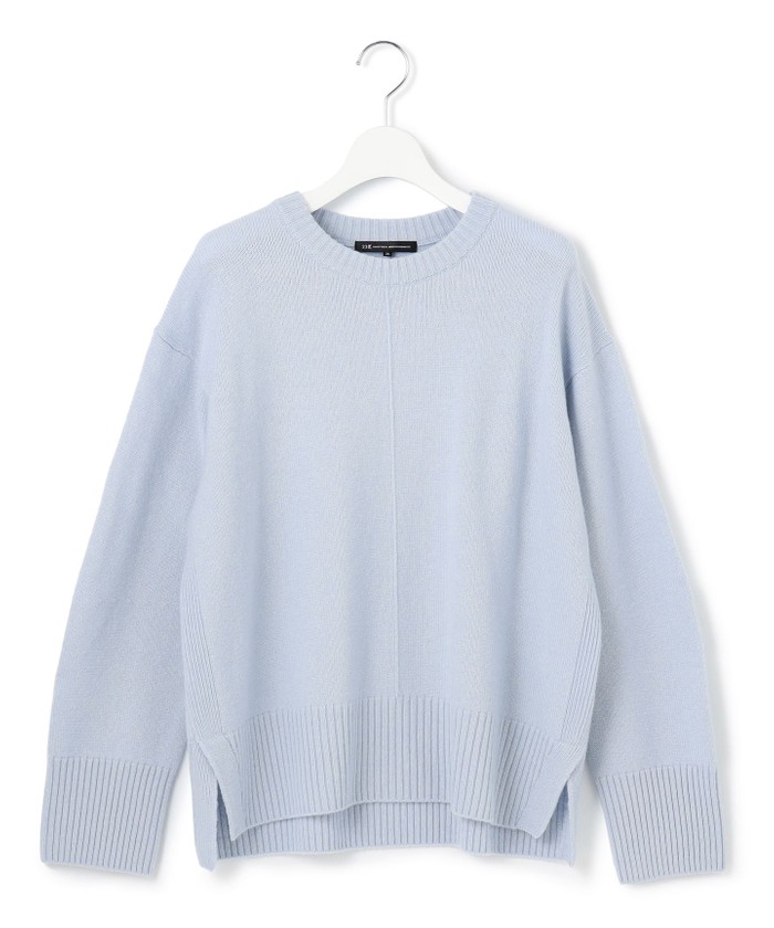 洗える】カシミヤブレンド クルーネック ニット(506882841)｜阪急