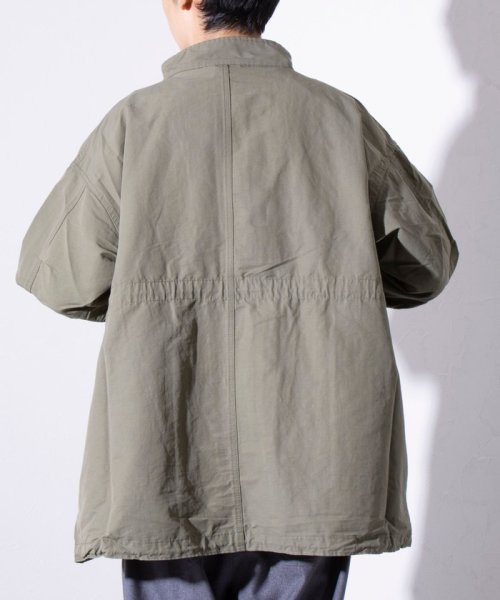 GLOSTER(GLOSTER)/【ARMY TWILL/アーミーツイル】military HALF COAT ミリタリーコート/img17