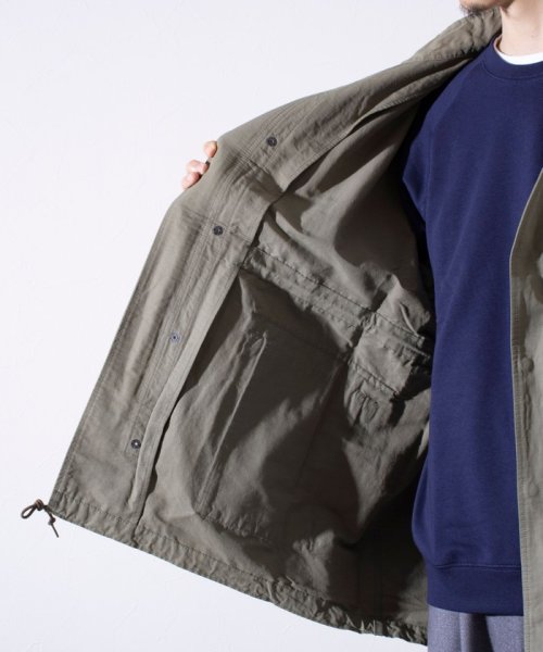 GLOSTER(GLOSTER)/【ARMY TWILL/アーミーツイル】military HALF COAT ミリタリーコート/img19