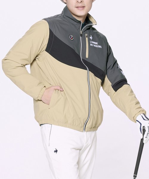 le coq sportif GOLF (ルコックスポルティフ（ゴルフ）)/【ストレッチフォーサー】中わた2WAYブルゾン/img02