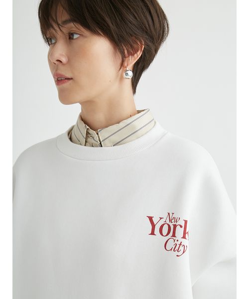 emmi×GOOD ROCK SPEED×NYC】クルーネックロゴスウエット