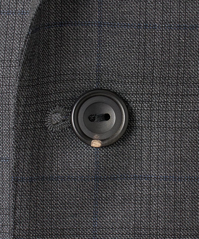 LoroPiana/ロロピアーナ】365 通年スーツ(グレーー×格子)(506923522