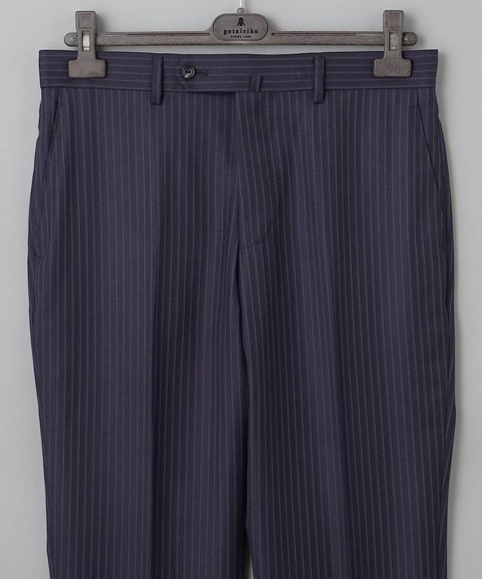 LoroPiana/ロロピアーナ】365 通年スーツ(ネイビー×ストライプ