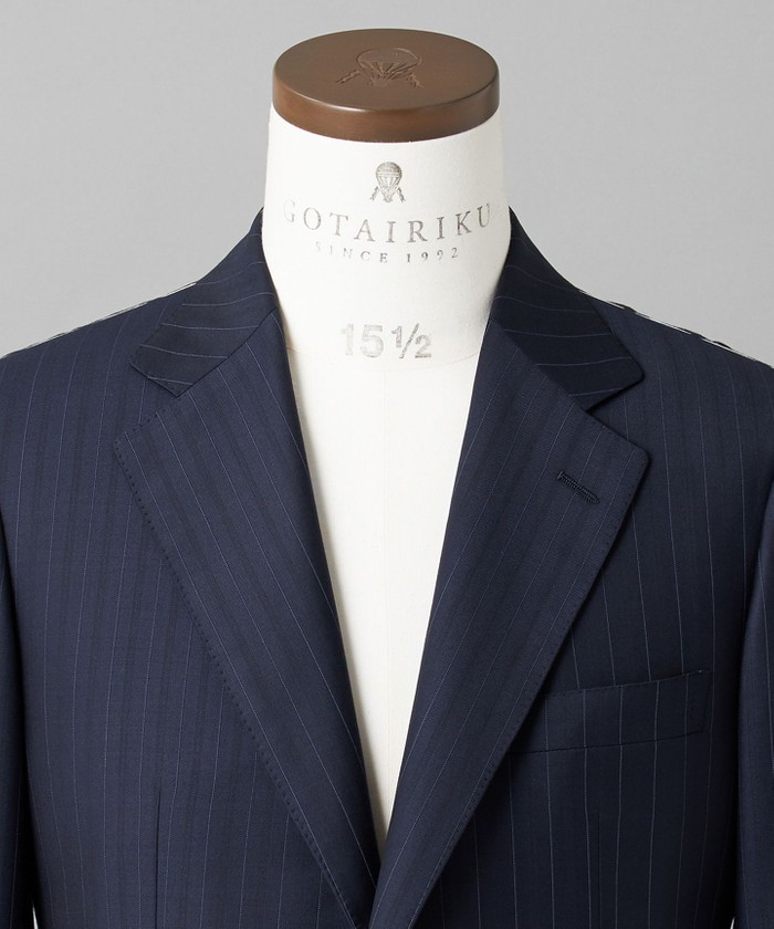 ZEGNA/ゼニア】TROFEO/トロフェオ スーツ（ネイビー×ストライプ