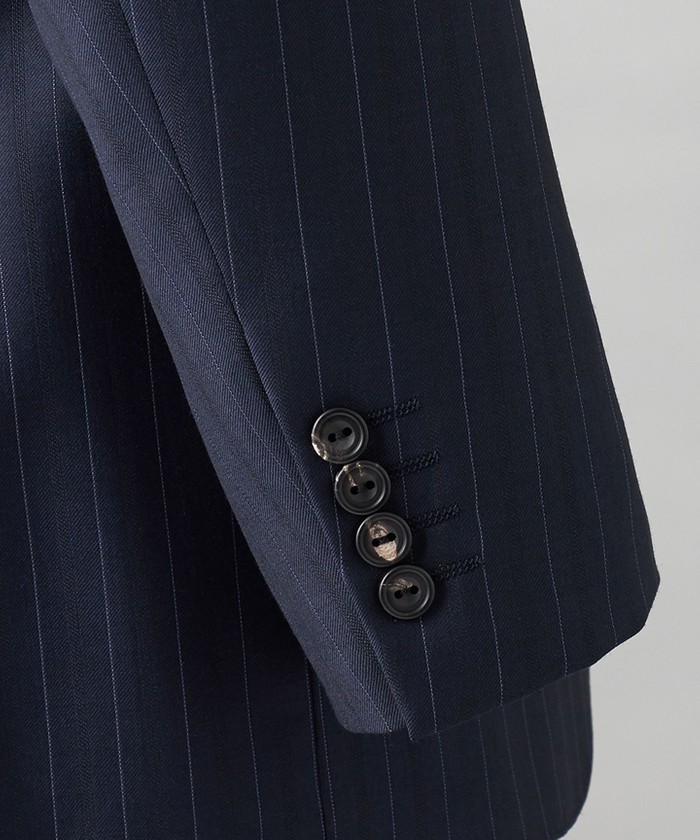 ZEGNA/ゼニア】TROFEO/トロフェオ スーツ（ネイビー×ストライプ