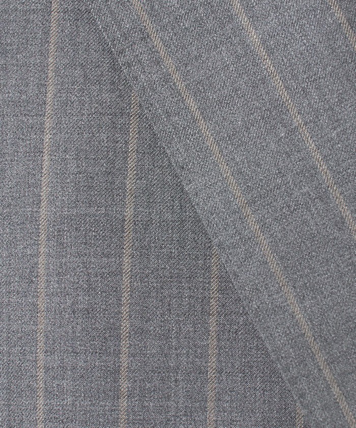 CANONICO/カノニコ】 リベンジ 150's 通年スーツ（グレー×ストラ