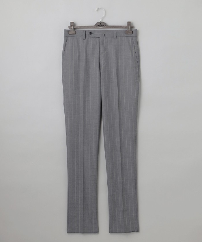 CANONICO/カノニコ】 リベンジ 150's 通年スーツ（グレー×ストラ