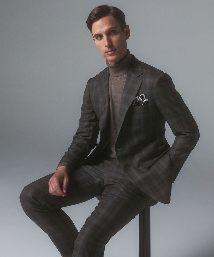 526新品 訳◆五大陸 カノニコ リベンジ150s ビジネススーツ 日本製BB7 割引 526新品 訳◇五大陸 カノニコ リベンジ150s ビジネススーツ 日本