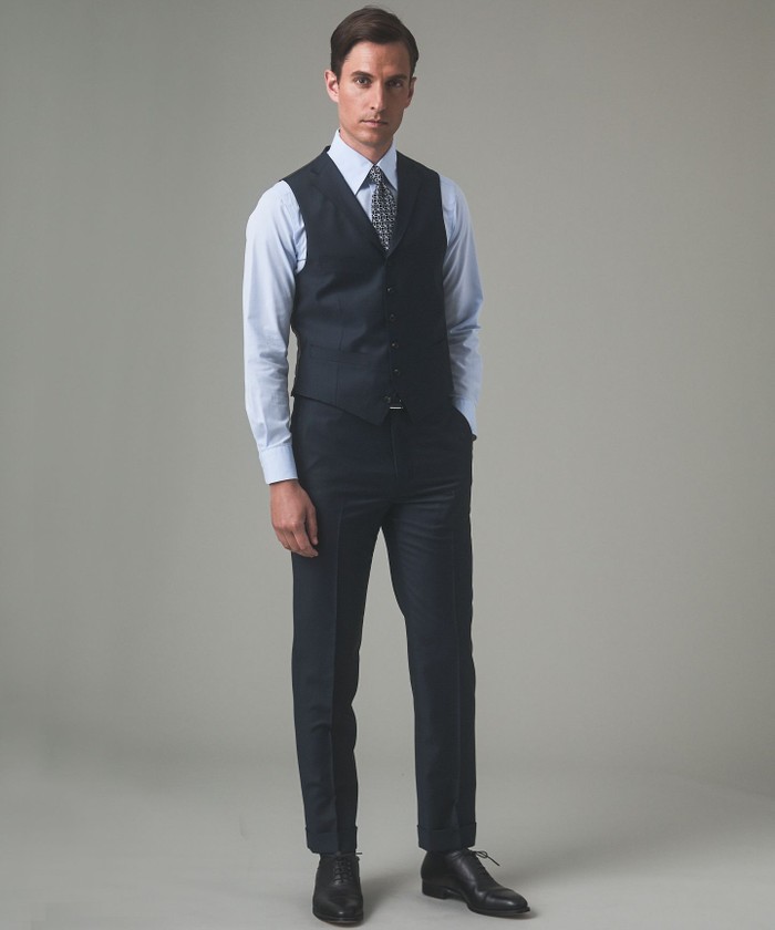 ZEGNA/ゼニア】TROFEO/トロフェオ 3ピーススーツ（ダーク