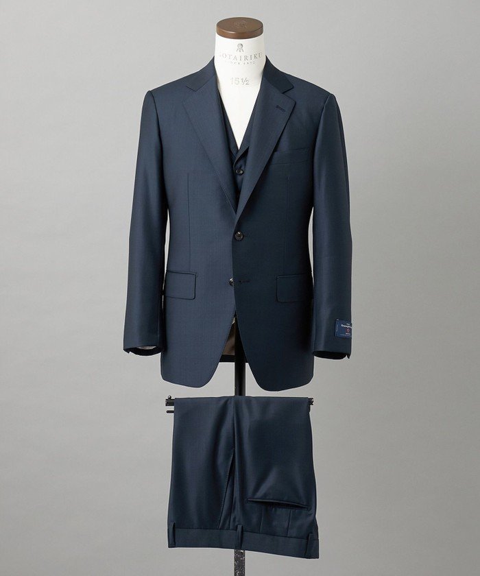 ZEGNA/ゼニア】TROFEO/トロフェオ 3ピーススーツ（ダークグリーン 
