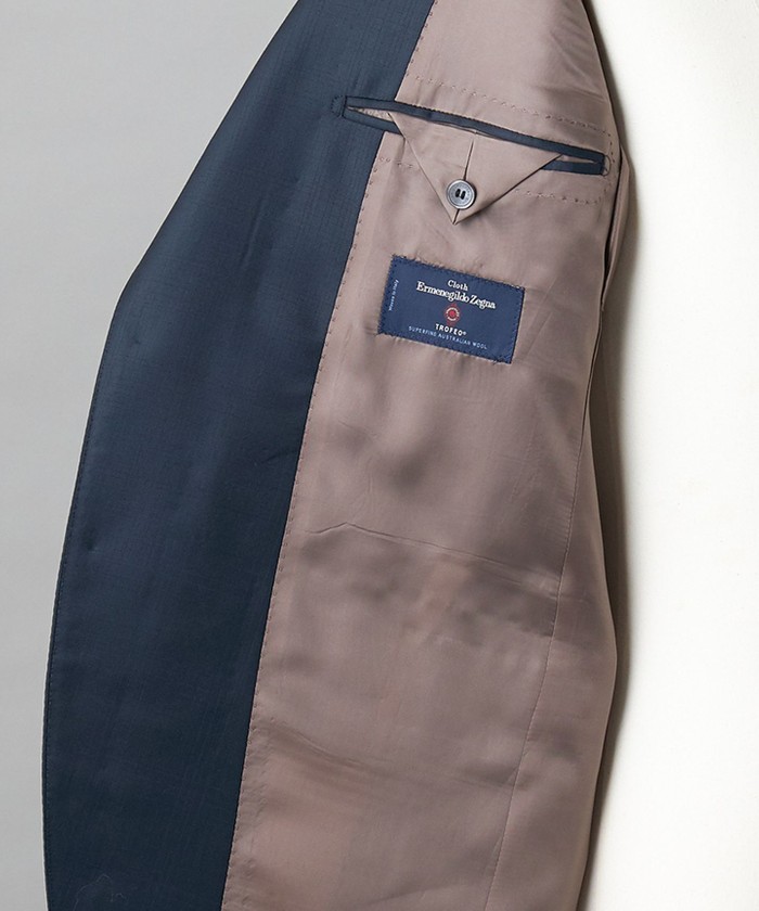 ZEGNA/ゼニア】TROFEO/トロフェオ 3ピーススーツ(ダーク ZEGNA/ゼニア】TROFEO/トロフェオ 3ピーススーツ(ダーク