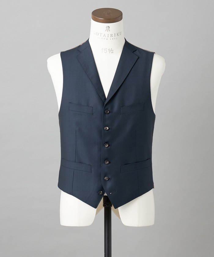 ZEGNA/ゼニア】TROFEO/トロフェオ 3ピーススーツ(ダーク ZEGNA/ゼニア】TROFEO/トロフェオ 3ピーススーツ(ダーク