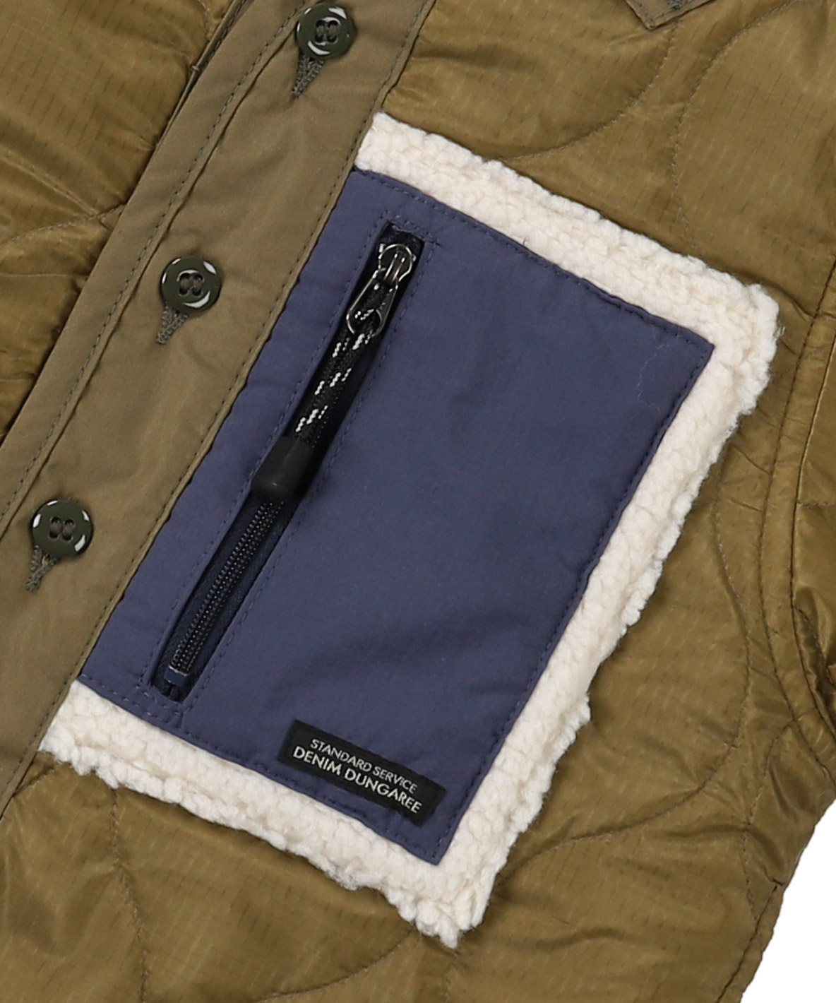 デニムダンガリー DENIM DUNGAREE QuiltedInnerJack(506391374