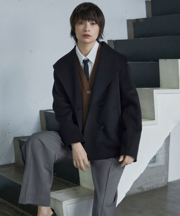 WoolRever ショートコート(506928057)｜阪急百貨店公式通販サイト