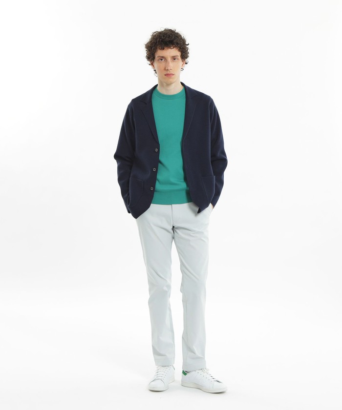 14Gミラノリブ ニットジャケット(506783399)｜HANKYU MEN'S / 阪急メンズ