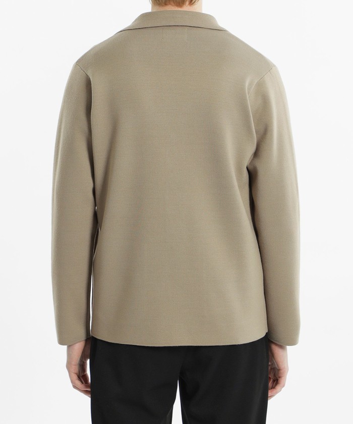 14Gミラノリブ ニットジャケット(506783399)｜HANKYU MEN'S / 阪急メンズ