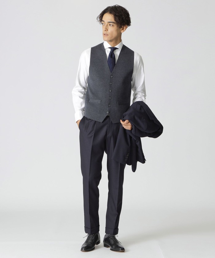 Washable】オープンニットベスト(506896079)|HANKYU MEN'S Washable】オープンニットベスト(506896079)|HANKYU MEN'S