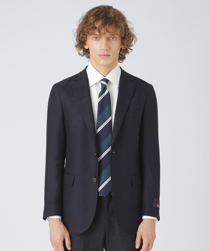 MIYUKI シャドークレストブリッジチェックホップサックブレザー