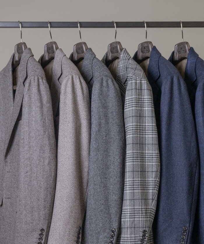 LoroPiana/ロロピアーナ】シルクカシミヤソフトツイード ジャケット 