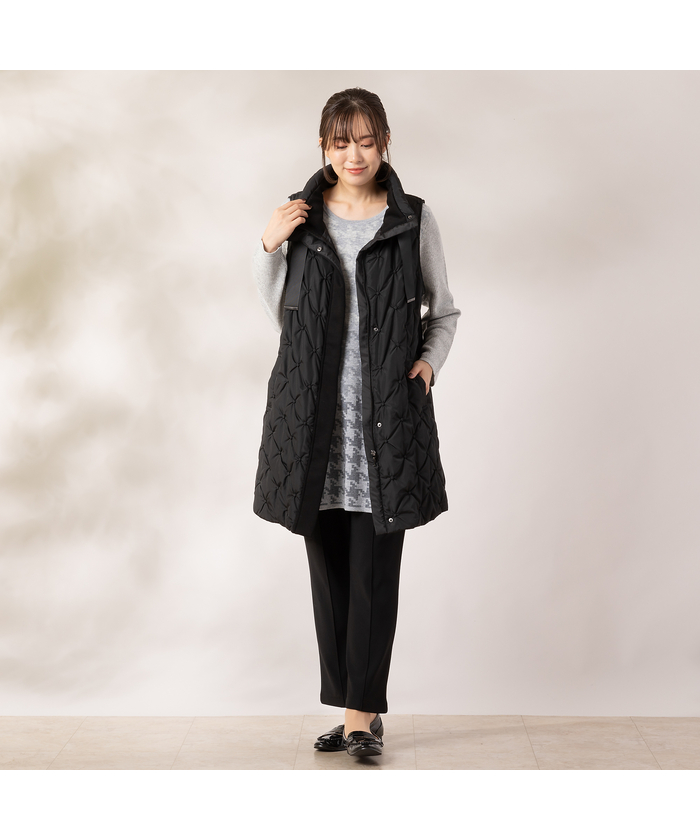 ★ガレ調コンポート★ CHAIN N/S CONV HOBOブラックチェーンキルト（クロスボディ