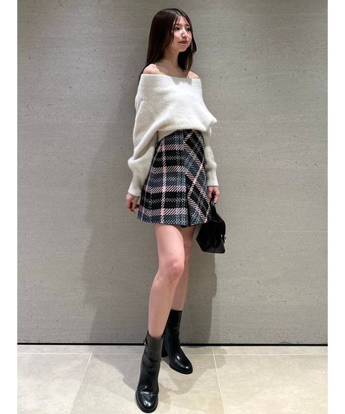 フォックスアルパカオフショルプルオーバー(506836714)｜阪急