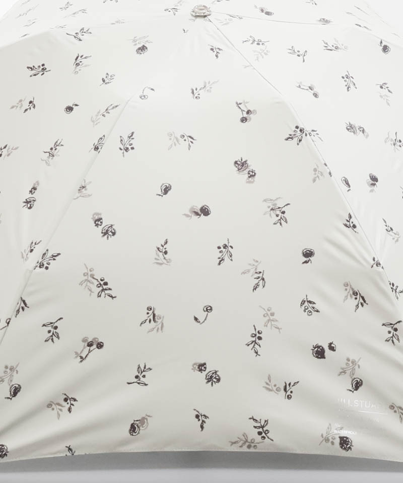 ジル スチュアート JILL STUART フルーツ柄プリント晴雨兼用傘（折りた